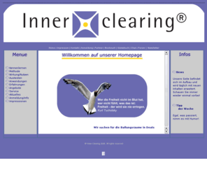 inner-clearing.com: Inner - Clearing :: Befreiung im Innen - Erfolg im Auen
description