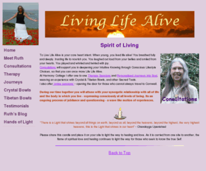 livinglifealive.com: Harmonious Living
Harmonious Living is an expression of recreating relationship with the body in which we live.