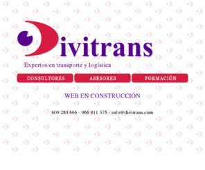 divitrans.com: Divitrans, expertos en transportes y logística. Ramón Miralles.
Divitrans, expertos en transporte y logística. Empresa de Ramón Miralles Soler, asesor, consultor, formador y economista.