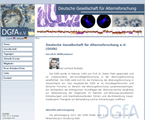 alternsforschung.org: DGfA e.V. I Deutsche Gesellschaft für Alternsforschung
Homepage der Deutschen Gesellschaft für Alternsforschung e.V.