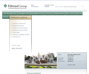 entrustheartland.com: Entrust Heartland
Self directed IRAs, real estate IRAs from Entrust Heartland - take control of your retirement investments through a self directed individual retirement account or real estate IRA