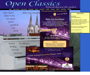 openclassics.de: Open Classics - Klassik für Alle - von Reiner Weis
Open Classics - Klassik für Alle - Durch die besindere Art der Aufnahme und Interpretation wird zu bekannten Titeln dem Zuhörer eine völlig neue Darbietung vorgetragen. Die Kunstkopfaufnahmen vermitteln eine beeindruckende Stimmung zur Musik.