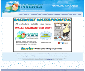 southernvirginiawaterproofing.com: Basement Waterproofing | NoVa Barrier Waterproofing Systems Virginia
