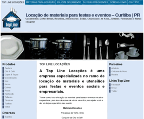 toplinelocacoes.com.br: Locação de materiais para festas e eventos – Curitiba | PR
