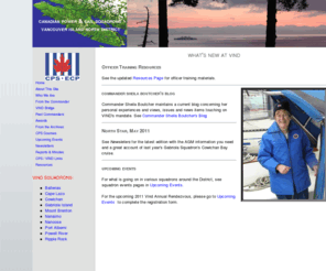 vind.org: Vancouver Island North District
The site dedicated to informing members and non-members about the Vancouver Island North District of the Canadian Power & Sail Squadrons purpose, achievements and activities