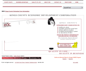 kingsedc.org: Kings County Economic Development Corporation including Hanford, Lemoore, Corcoran, and Avenal
KingsEDC was established to implement the economic development program for the cities and unicorporated communities of Kings County, California.