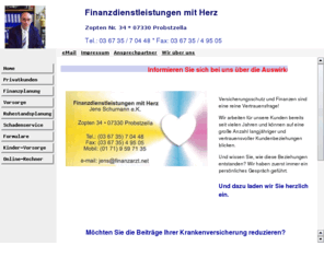 finanzarzt.net: finanzarzt.net - Finanzdienstleistungen mit Herz, Onlineversicherung vergleiche, KFZ-versicherung, Versicherungsvergleich, privat Krankenversicherung
finanzarzt.net - Finanzdienstleistungen mit Herz, Onlineversicherung vergleiche, KFZ-Versicherungerungsinformationen, Privat Krankenversicherung, Kapitallebensversicherung, 3.600 Tarifmöglichkeiten, Betrieblichen Altersversorgung, Berufsunfähigkeitsversicherung