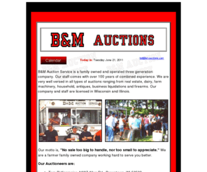 Bm-auctions.com: B&M Auction Service Winslow Illinois