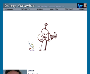 dennyhardwick.com: Denny Hardwick - Home
Denny Hardwick is a sought-after new media technologist, guitarist and banjo player in the Los Angeles area. Denny recorded his first album with legendary musicians Howard Alden, Dan Barrett and Bill Liston, and has performed with many other top LA musicians.