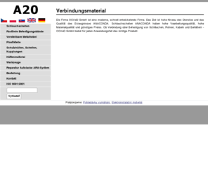 a20.at: A20.at: das Verbindungsmaterial - Spezialisierter Grosshandel
Das Verbindungsmaterial behalten Sie in 3 Tage.