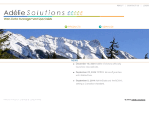 adeliesolutions.com: Adélie Solutions
Adelie Solutions