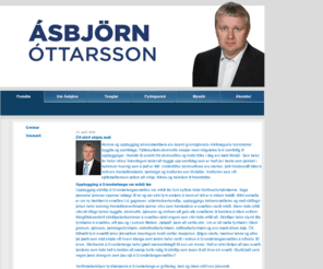 asbjornottarsson.is: Ásbjörn Óttarsson
Ásbjörn Óttarsson