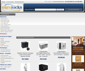 cofrebiometrico.net: Cofres, Repelentes Eletrônicos, Fechaduras, Hotelaria... - Eurolocks
Eurolocks comercializa produtos inteligentes. Cofres, Repelentes Eletrônicos, Fechaduras, Hotelaria, Escritório... uma empresa com mais de 10 anos de mercado.