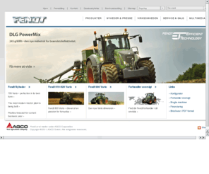 fendt.dk: - AGCO GmbH
Fendt ist eine führende Marke des Agco Konzerns.
