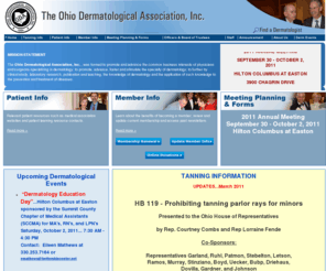 ohderm.org: Ohio Dermatological Association, Inc.
Ohio Dermatological Association, Inc.