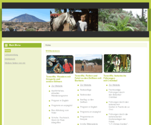 teneriffa-wandern.info: Teneriffa: Wandern, Reiten, Delfinausfluege und botanische Fuehrungen
Wandern mit dem waschechten Canario Gregorio auf Teneriffa