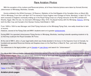 rareaviationphotos.com: Stinson, Junkers, Royal Flying Corps & other Aviation Pictures
Battle of Britain,Icelandair,Johnnie Kent,Loftleider