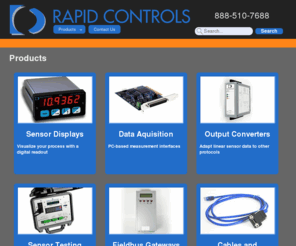 rapidcontrols.com: Magnetostrictive Transducers, Sensor Displays, Sensor Interfaces, Protocol Converters - Rapid Controls
