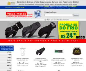 visualmotos.com: Visualmotos.com - A Loja do Fã de Motociclismo
Compre: Protetores de Tanque, Protetor de Boca de Tanque e de calçado, Capa de Tanque e de Banco, Capas de Chuva, Capacete, Manopla, Friso Refletivo e muito mais.