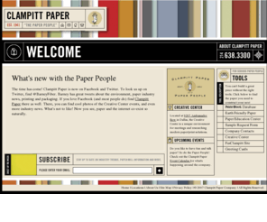 clampitt.com: Home Page - Clampitt Paper
