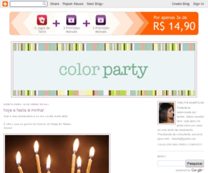 colorparty.com.br: Color Party
Dicas de como receber de um jeito charmoso, em qualquer tipo de festividade.