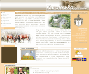 karolewko.net: Karolewko - AGROTURYSTYKA, stadnina koni, gospodarstwo agroturystyczne, hodowla koni Karolewko zaprasza. Pojezierze Drawskie, jazda konna, wczasy w siodle, agrowczasy, obozy jezdzieckie, loty balonem, splywy kajakowe, wypoczynek nad jeziorem.
Agroturystyka, stadnina koni, gospodarstwo agroturystyczne, hodowla koni ? Karolewko?
Zapraszamy na prawdziwe wczasy agroturystyczne. W naszej ofercie: wczasy w siodle, wczasy zdrowotne, jazda konna, rajdy konne, splywy kajakowe, loty balonem, biwaki, imprezy okolicznosciowe. To wymarzone miejsce dla grzybiarzy i wedkarzy. 
.