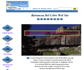 barrancasdelcobrewebsite.com: Barrancas Del Cobre Web Site
Enter a brief description of your site here