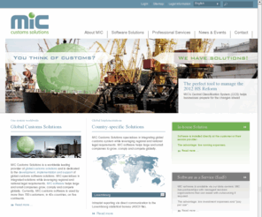 mic-ocs.com:  MIC Cust Corporate Website  - MIC customs solution
MIC customs solutions