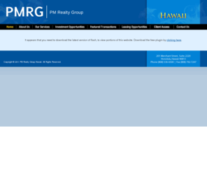 pmrg-officeinvestments.com: PM Realty Group Hawaii - Home Page
description