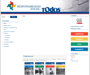 rstodos.org: Responsabilidad Social: TODOS
Responsabilidad Social: TODOS - Transformemos el Perú.