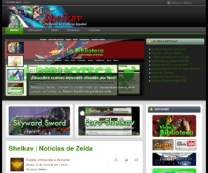 sheikav.com: Sheikav | Noticias de Zelda
Todo sobre Zelda, guias, skyward sword, ocarina of time, fanfiction, videos, musica, noticias, y mucho mas