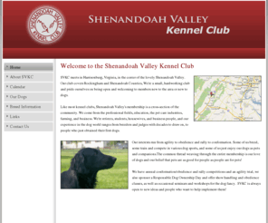 shenandoahvalleykc.org: Welcome to the Shenandoah Valley Kennel Club
Joomla! - the dynamic portal engine and content management system