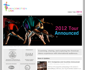 dancemotionusa.org: Dance Motion USA 2012 Tour Announced - DanceMotion USA
