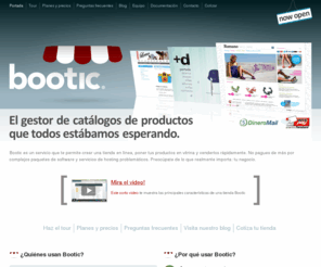 seaflavor.com: Bootic - Crea tu tienda en línea en sólo minutos
Bootic es un servicio que te permite crear tu propia tienda y vender en línea en sólo minutos.