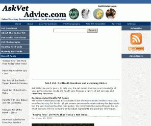 askvetadvice.com: Ask A Vet - Pet Health Questions, Veterinary Advice from the Online Vet | Ask Vet Advice
