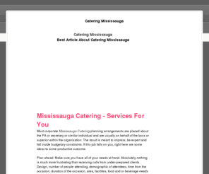 cateringmississauga.com: catering mississauga
catering mississauga, there are many places to find out and learn about catering mississauga online, discover the best sources here.  