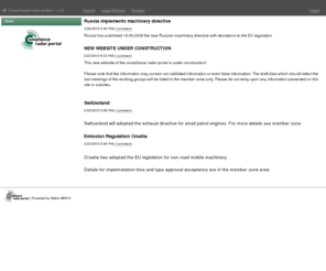 compliance-radar.org: Compliance radar portal
Compliance radar portal