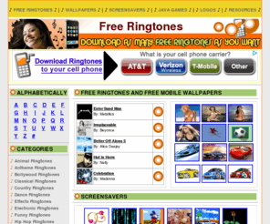 freeringtone-s.com: Free Ringtones - Free Ringtones Download At FreeRingtone-s.com
Free Ringtones - all for nothing! With just a few clicks of your mouse you will be able to download your free ringtones as many as you want.