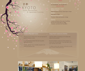 restaurantkyoto.com: Restaurant Kyoto Montreal
Restaurant Kyoto is an authentic Japanese Restaurant located in Montreal.