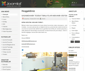 sasamekanik.com: Hoşgeldiniz
Joomla! - the dynamic portal engine and content management system