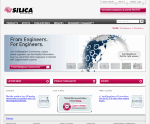 silicaavnet.com: Home: Silica - An Avnet Company
Silica Avnet offers products from 25 leading semiconductor suppliers and a full set of logistical services. We have 41 local branches in 20 countries.