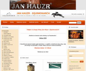 janhauzr.cz: Jan Hauzr - Internetový obchod
Prodej potřeb pro koně a jezdce, sedlářská a zakázková výroba pro anglické a dostihové ježdění.