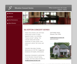silvertonconcerts.info: Welcome
Welcome