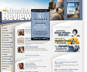 adventistreview.org: Home
The flagship journal of the Seventh-day Adventist Church