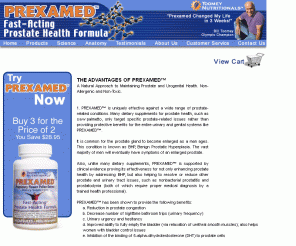 prexamed.com: prexamed
Prexamed Prostate Health Supplement, enlarged prostate gland, prostate conditions, symptoms and treatment.