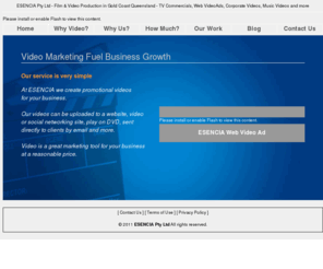 createdbyesencia.com: Esencia- Film and Video Production Gold Coast, Corporate Videos
Film and Video production in Gold Coast, Australia - TV Commercial, Web Video Ads, Music Video