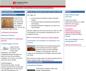 heimwerker-im-haus.de: Heimwerkerideen, Projekte, Lichtideen, Wohnen und renovieren, Möbelbau
Heimwerkerideen, Projekte, Lichtideen, Wohnen und renovieren, Möbelbau, machen Sie Ihr Haus urlaubssicher und vermeiden Sie den Einbruch in der Urlaubszeit