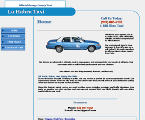 lahabrataxi.com: La Habra Taxi - Call us (949) 885-6732
Official Orange County Taxi