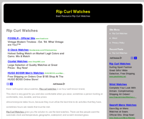 ripcurlwatches.org: Rip Curl Watches | Rip Curl Watch
Best Information Rip Curl Watches Here !