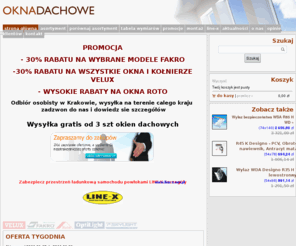 soluxoknadachowe.pl: Okna dachowe, Akcesoria okien dachowych, Okna do poddaszy, Okna połaciowe, Okna na poddasze - sklep internetowy
Sklep internetowy prowadzący sprzedaż detaliczną okien dachowych wiodących firm takich jak Fakro, Velux, Optilight, Roto. W swojej ofercie oprócz okien połaciowych posiada liczne akcesoria takie jak świetliki, kołnierze, oferuje również montaż okien na terenie Krakowa oraz bezpłatną wycenę.